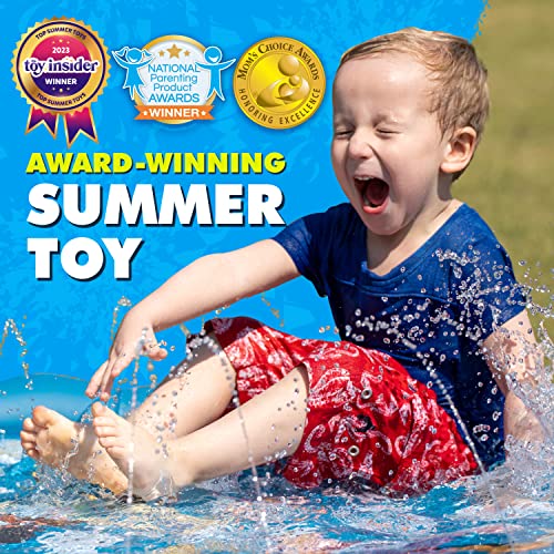 SplashEZ 3-in-1 Splash Pad, Sprinkler for Kids and Baby Pool for L...