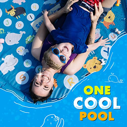 SplashEZ 3-in-1 Splash Pad, Sprinkler for Kids and Baby Pool for L...