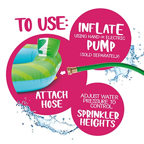 Splashinkids 3 in 1 Inflatable Sprinkler Pool for Kids, Baby Pool...