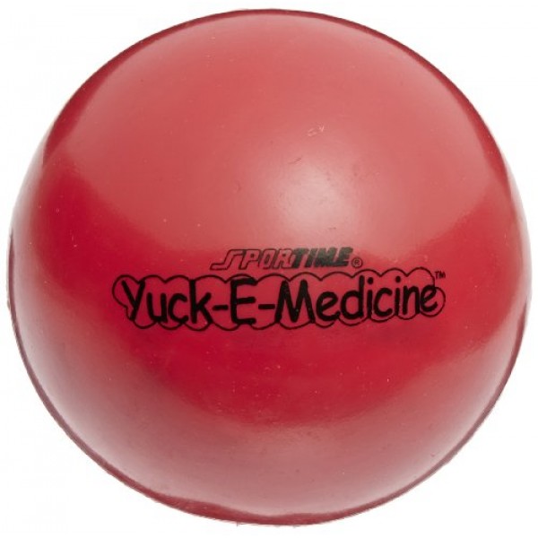 Abilitations Yuk-E-Ball Medicine Ball - 1.1 lbs 50g 4.5 inch Dia...