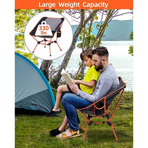Sportneer Lightweight Portable Folding Camping Chair Compact Beach...