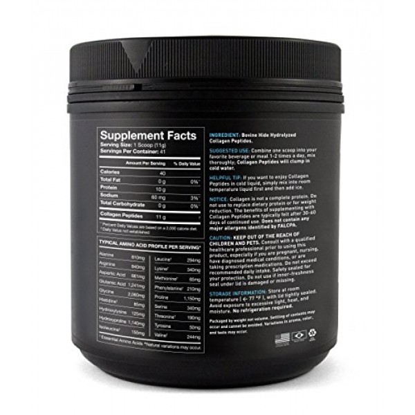 Premium Collagen Peptides Powder | Grass-Fed, Certified Paleo Frie...
