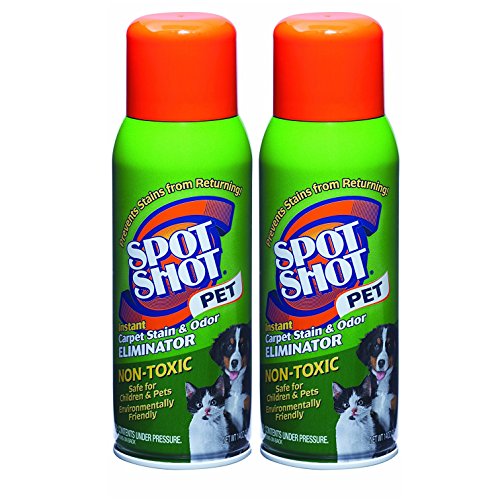 Spot Shot Non-Toxic Pet Instant Carpet Stain Cleaner & Odor Remove...