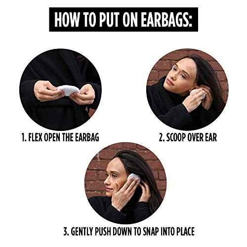 Sprigs Earbags Bandless Ear Warmers/Fleece Earmuffs with Thinsulat...