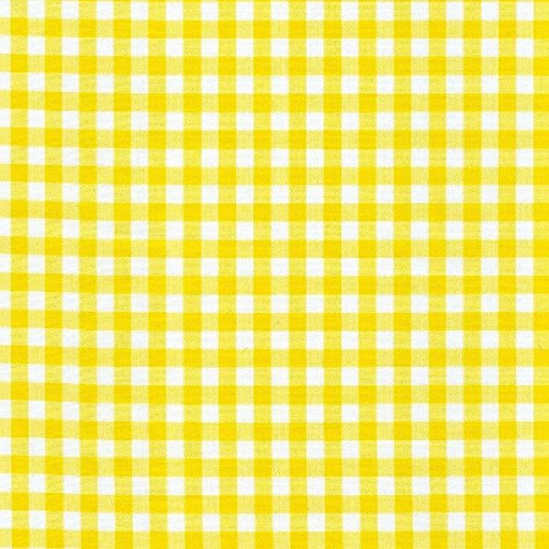 Gingham 1/4 Checkered Poly Cotton Fabric Prints - 59/60 Wide - So...