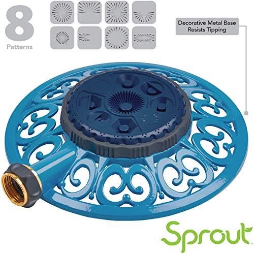 Sprout 65102-AMZ Metal 8-Pattern Sprinkler and QuickConnect Produc...