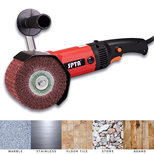 SPTA 1200W 110V Burnishing Polishing Machine with 2Pc Non-Woven Bu...