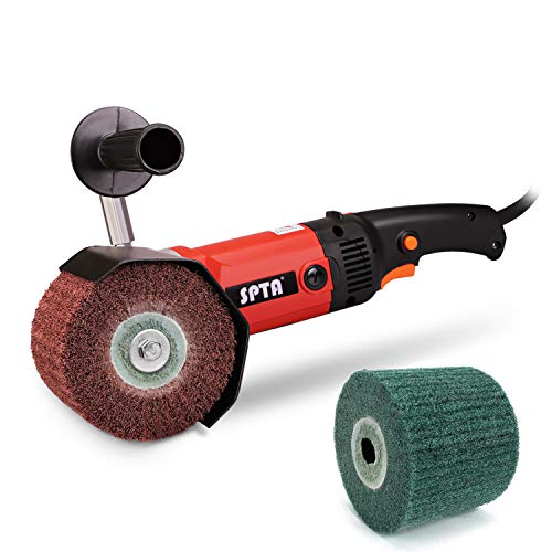 SPTA 1200W 110V Burnishing Polishing Machine with 2Pc Non-Woven Bu...