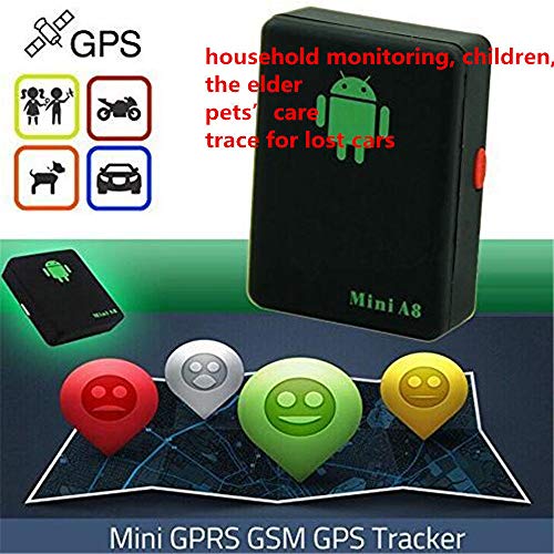 SPYCENT Very Small GPS LBS Tracker A8 for Kids Elder SIM Card aciv...