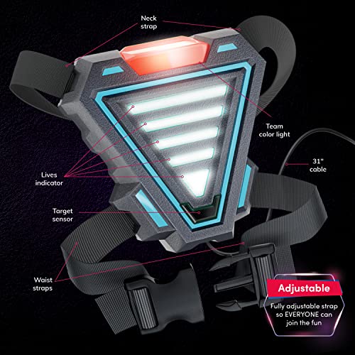Rechargeable Laser Tag for Kids, Teens & Adults - Guns & Vest Sens...
