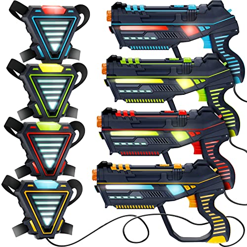 Rechargeable Laser Tag for Kids, Teens & Adults - Guns & Vest Sens...