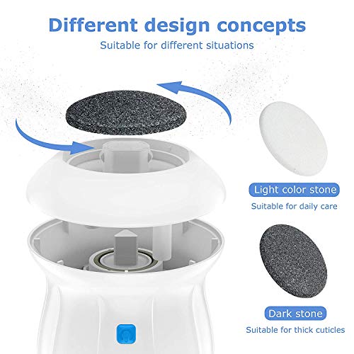 2020 LATEST Electronic Pedicure Foot File Callus Remover- Portab...