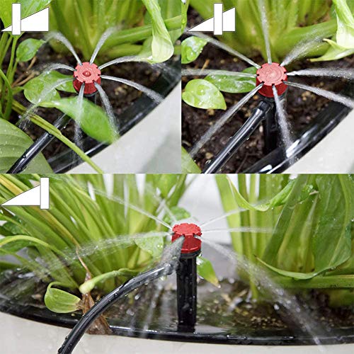 Garden Irrigation System,100ft 1/2 & 1/4 Tubing Drip Irrigation ...