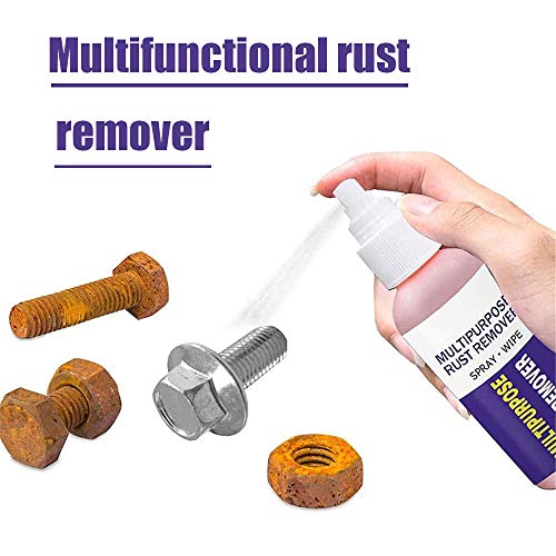 2 Pcs Anti Rust Lubricant for Metal，Multi Purpose Rust Stain Remo...