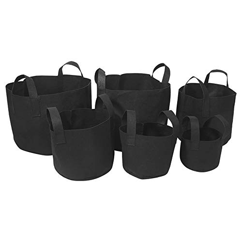 SSXY 1-Pack 65 Gallon Plant Grow Bags, Premium Series Thichkened N...