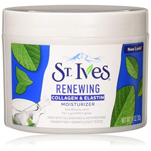 St. Ives Renewing Collagen & Elastin Moisturizer, 10 oz Pack of 2