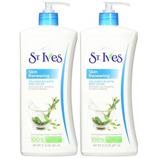 St. Ives Skin Renewing Body Lotion Collagen Elastin 21 ozPack of 3