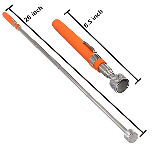3 Pack Magnetic Extendable 26 inch Pick up Tool Retrieval Tool Te...