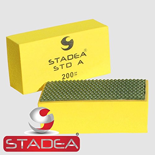 diamond sanding blocks hand pads : Grit 200 Glass, Marble, Stone,...