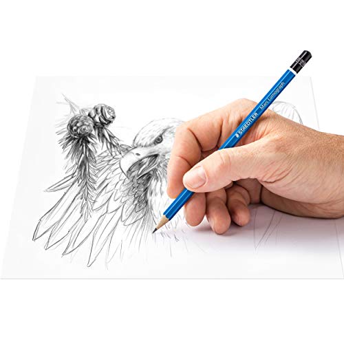 Staedtler 100G24S Mars Lumograph Drawing Pencils 24/Pkg