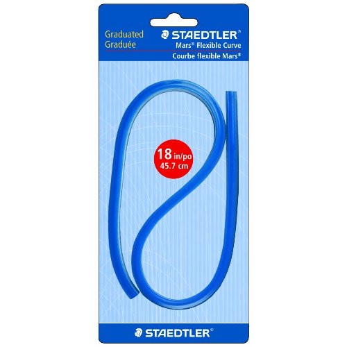 Staedtler Flexible Curve, 18, Black 3T 97160-18BK03