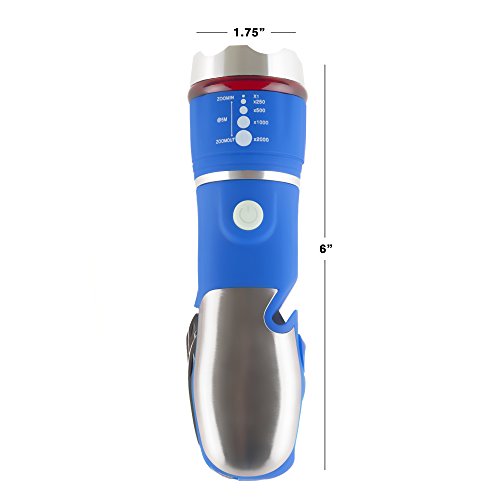 Multi Tool LED Flashlight, All In One Tool Light For Emergency, Ca...