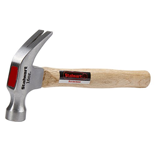 Stalwart 75-HT3000 16 oz Natural Hardwood Claw Hammer