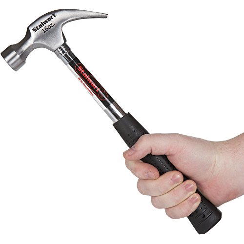 Stalwart 75-HT3001 Tubular Steel Claw Hammer, 16 oz