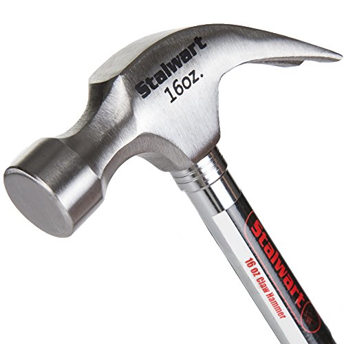 Stalwart 75-HT3001 Tubular Steel Claw Hammer, 16 oz