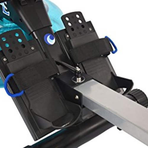 Stamina Elite Wave Water Rowing Machine Foldable Rower w/ Fitness ...