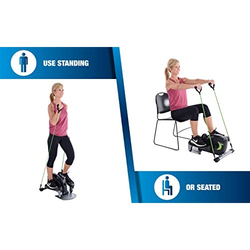 Stamina InMotion Compact Strider with Cords - Smart Workout App, N...