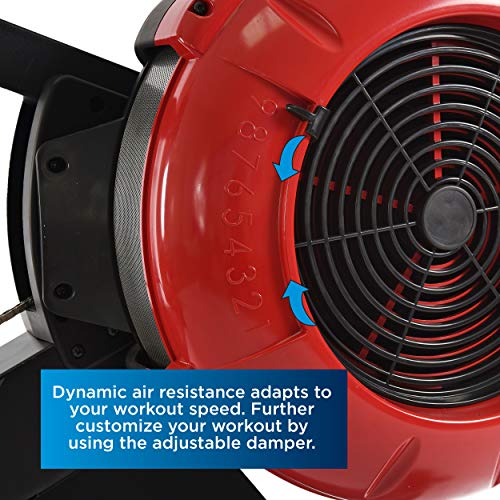 Stamina X AMRAP Rower Machine with Smart Workout App - Foldable Ro...