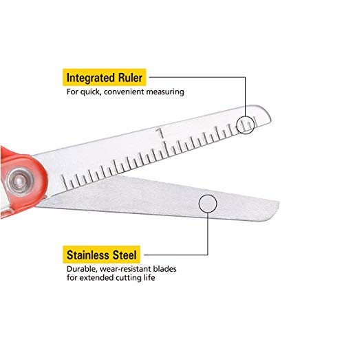Stanley Guppy 5-Inch Blunt Tip Kids Scissors, Assorted Colors - Pa...