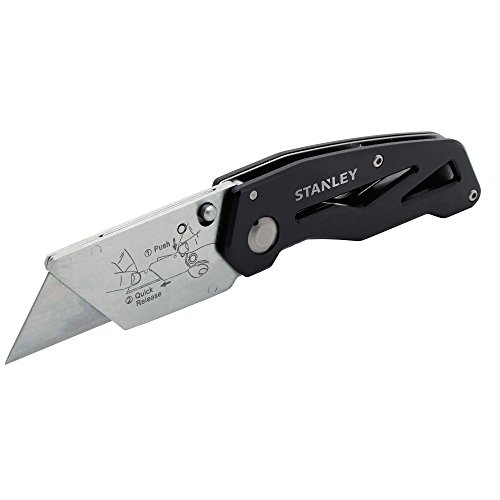 Folding Utility Knife, Steel, 5-3/4 in. L