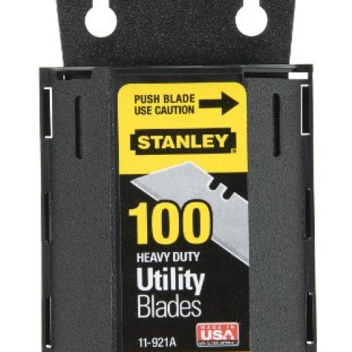 Stanley 11-921A Classic 1992 Heavy Duty Knife Blades Dispenser, 10...