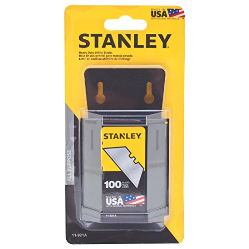 Stanley 11-921A Classic 1992 Heavy Duty Knife Blades Dispenser, 10...