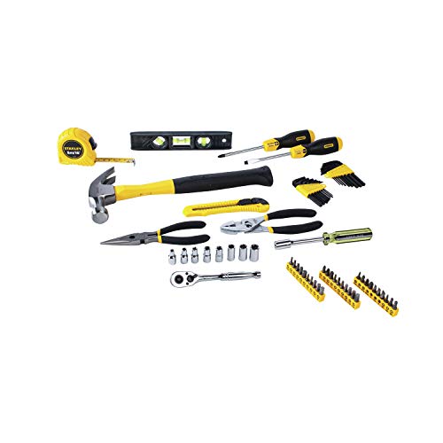 STANLEY 94-248 65 Piece Homeowners DIY Tool Kit