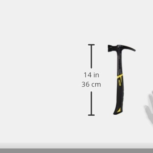 STANLEY FatMax Hammer, Xtreme AntiVibe, Rip Claw, 20-Oz 51-165
