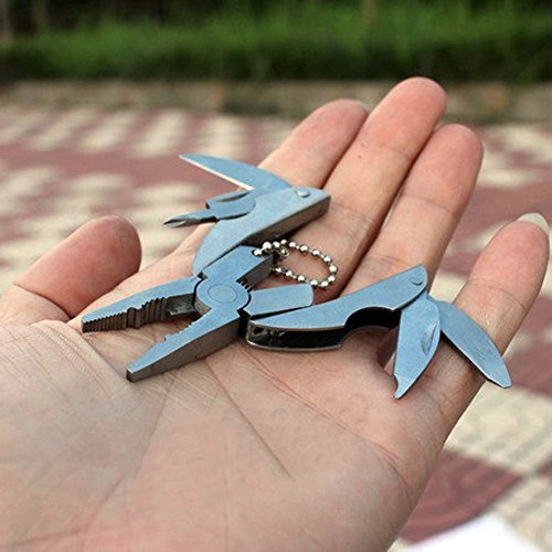 Star-Art Compact Multi-Tool, 6-in-1 Mini Multifunction Stainless S...