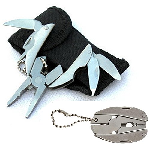 Star-Art Compact Multi-Tool, 6-in-1 Mini Multifunction Stainless S...