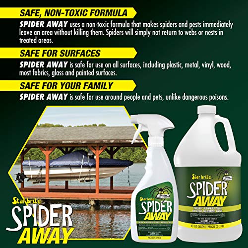 STAR BRITE Spider Away Natural Spider Repellent, 128 oz Gallon