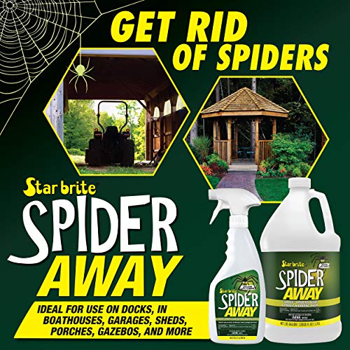 STAR BRITE Spider Away Natural Spider Repellent, 128 oz Gallon