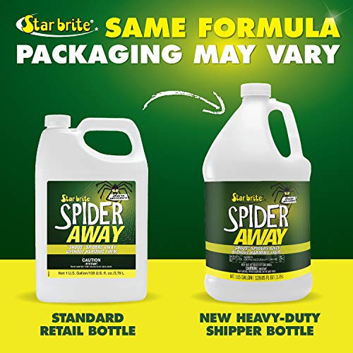 STAR BRITE Spider Away Natural Spider Repellent, 128 oz Gallon