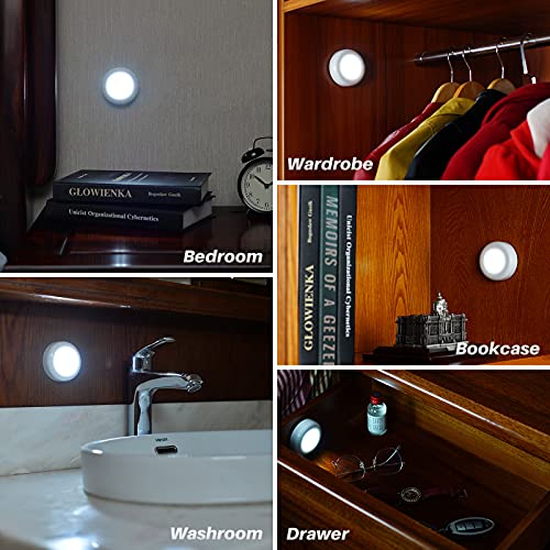 Tap Light Push Lights STAR-SPANGLED Mini Night Touch Light LED Puc...
