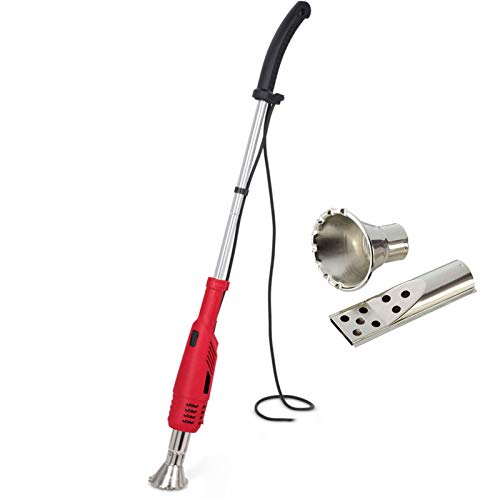 Staright Weed Burner with 2 Nozzles Electric Weed Killer Thermal W...
