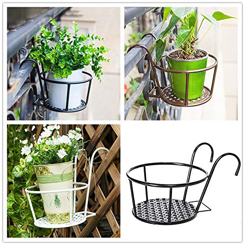 Metal Plant Stand, Pack of 4 Indoor Outdoor Metal Plant Stands, Me...
