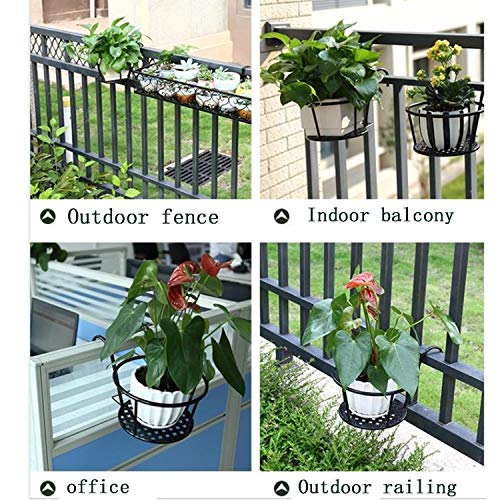Metal Plant Stand, Pack of 4 Indoor Outdoor Metal Plant Stands, Me...