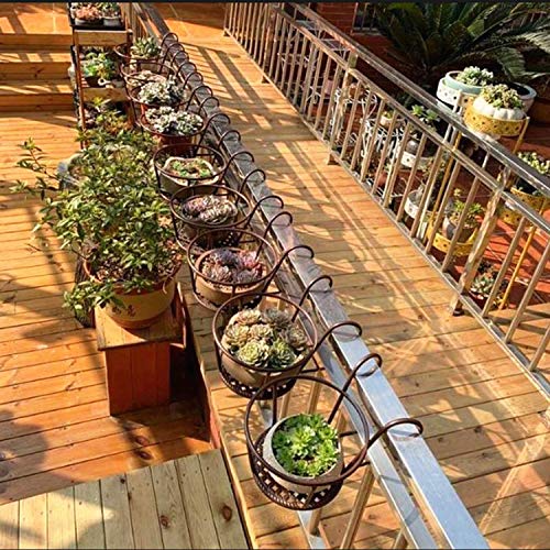 Metal Plant Stand, Pack of 4 Indoor Outdoor Metal Plant Stands, Me...