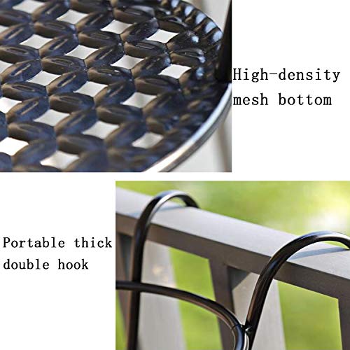 Metal Plant Stand, Pack of 4 Indoor Outdoor Metal Plant Stands, Me...