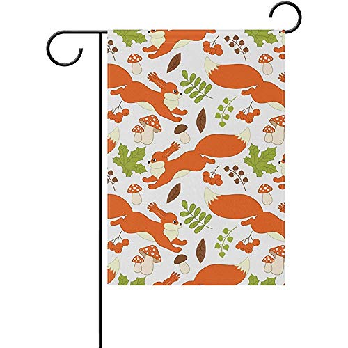 Starocle Squirrels Mushrooms Berries and Leaves Decorative Garden ...